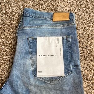 Purple - Brand mens jeans